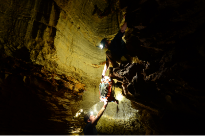 Miembros de Global Rescue en acción