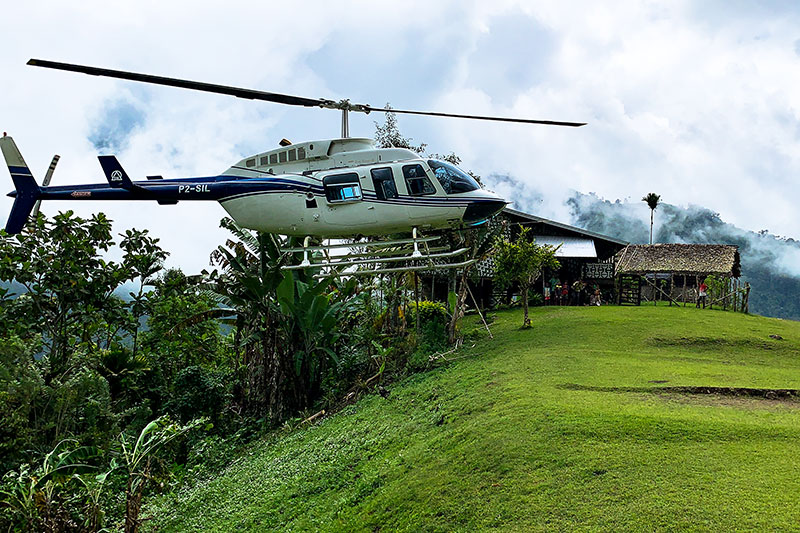 salvamento a distancia en Papúa-Nueva Guinea